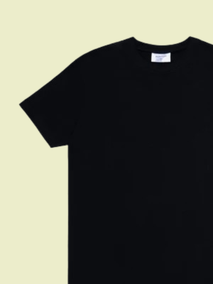 Black Basic T-Shirt - Image 3